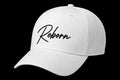 Script Baseball Cap White/Black