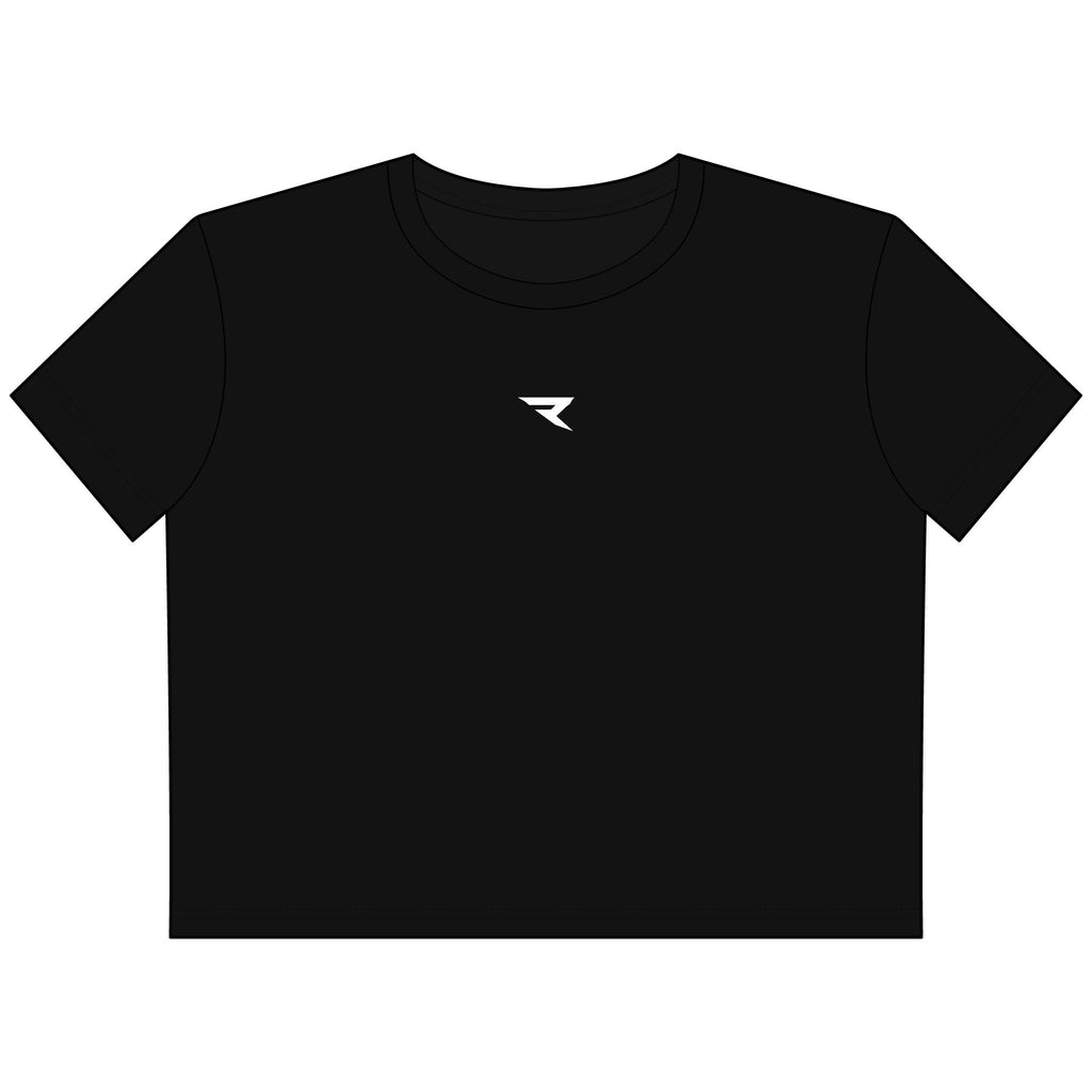 Women's Cropped Girls Lift Too Tee