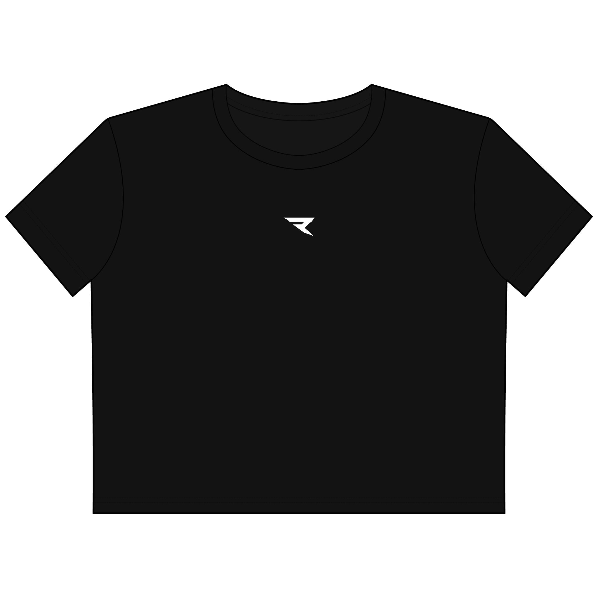 Women's Cropped Girls Lift Too Tee